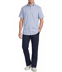 Cremieux Blue Label Performance BRRR Plaid Short Sleeve Woven Shirt