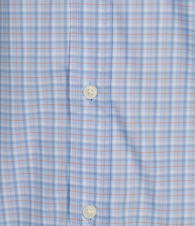 Cremieux Blue Label Performance BRRR Plaid Short Sleeve Woven Shirt