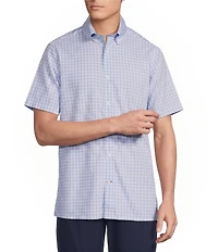 Cremieux Blue Label Performance BRRR Plaid Woven Button-Up Shirt