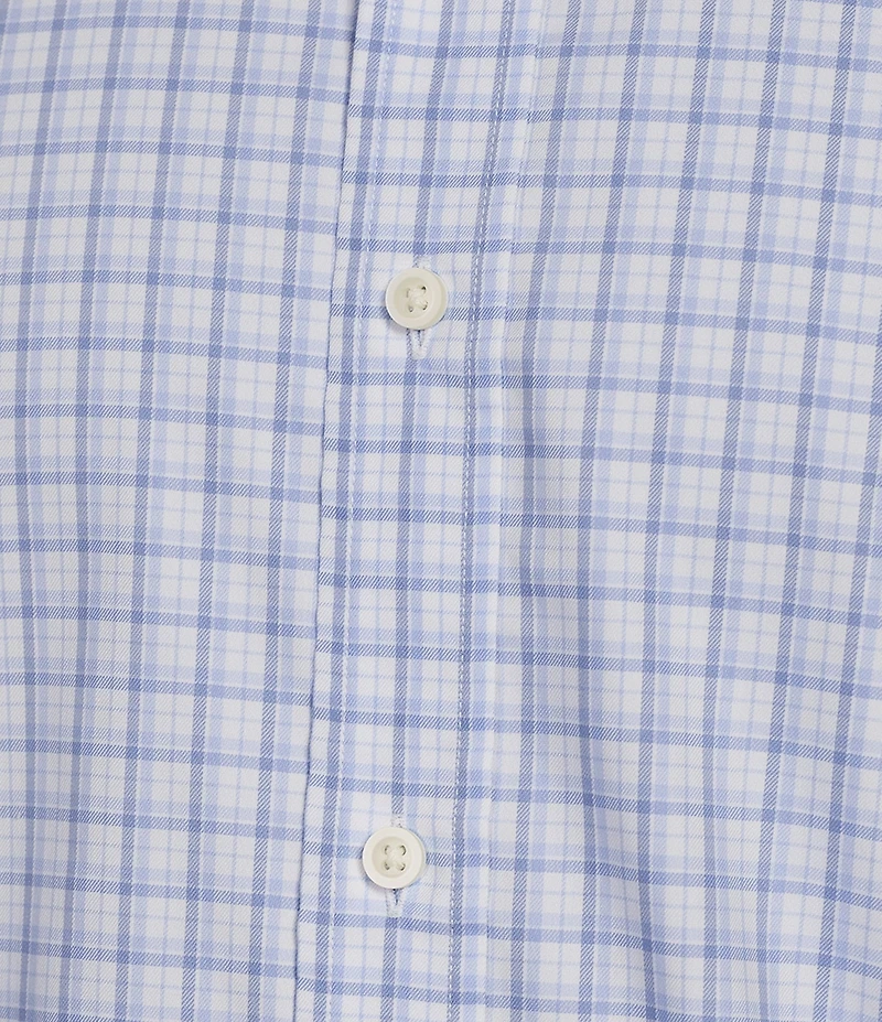 Cremieux Blue Label Performance BRRR Plaid Woven Button-Up Shirt