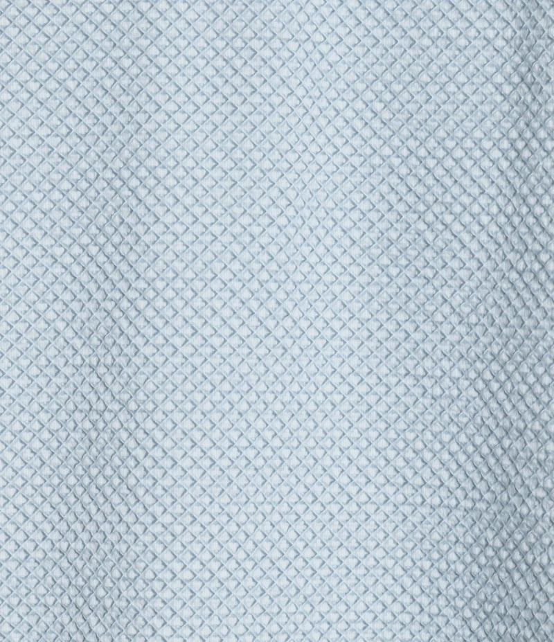 Cremieux Blue Label Performance BRRR Seersucker Card Print Long Sleeve Woven Shirt