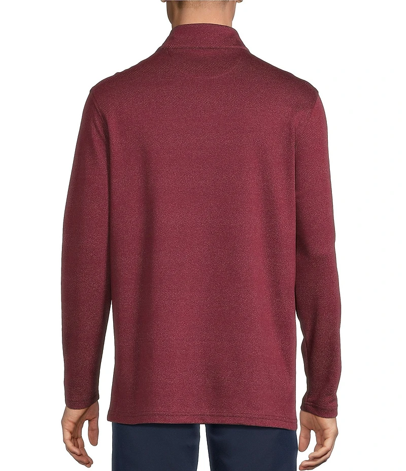 Cremieux Blue Label Performance Jacquard Quarter-Zip Pullover