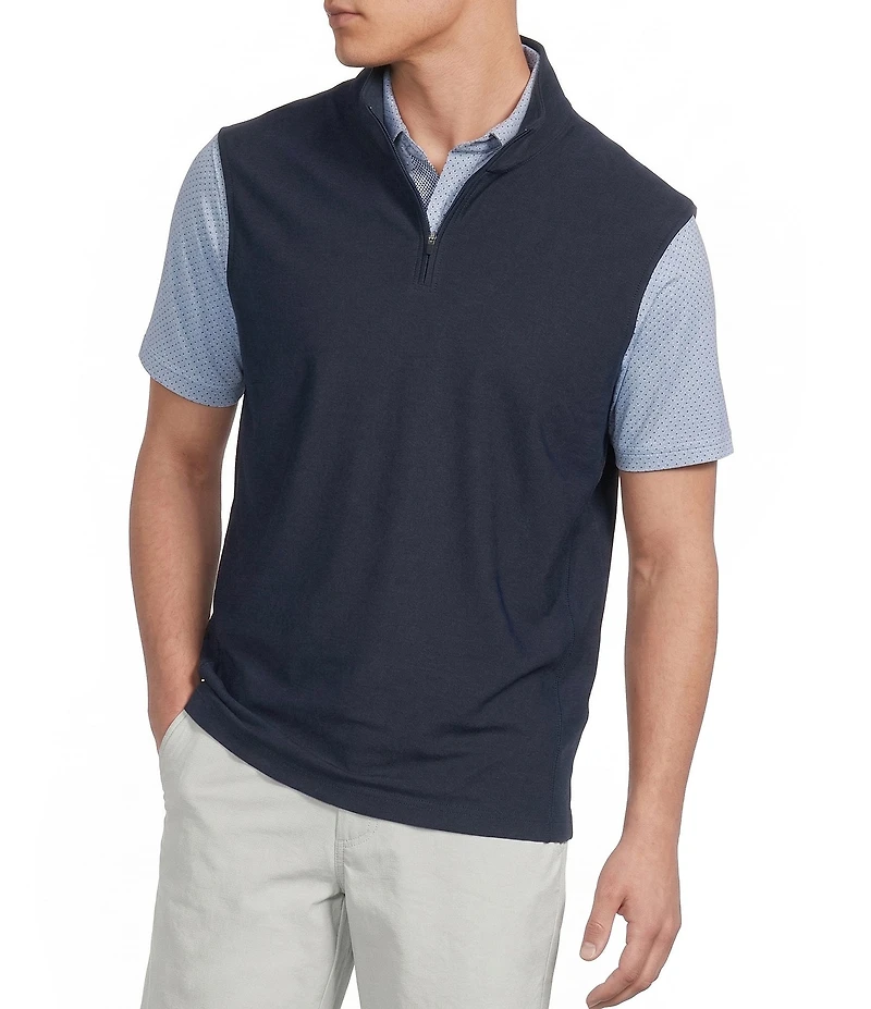 Cremieux Blue Label Performance Quarter-Zip Vest