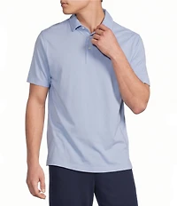 Cremieux Blue Label Performance Short Sleeve Polo Solid Knit Shirt