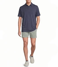 Cremieux Blue Label Performance Short Sleeve Polo Solid Knit Shirt