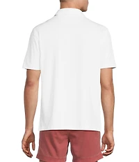 Cremieux Blue Label Performance Short Sleeve Polo Solid Knit Shirt