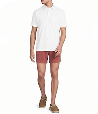 Cremieux Blue Label Performance Short Sleeve Polo Solid Knit Shirt