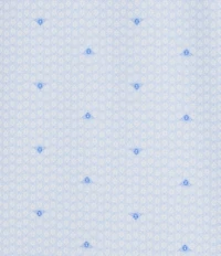 Cremieux Blue Label Performance Stretch Bee Print Short Sleeve Polo Shirt