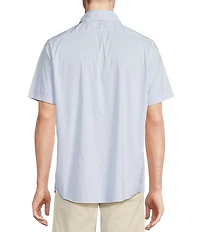 Cremieux Blue Label Performance Stretch Check Short Sleeve Woven Shirt