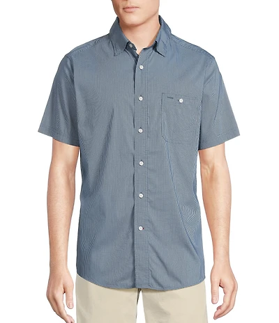 Cremieux Blue Label Performance Stretch Gingham Short Sleeve Woven Shirt