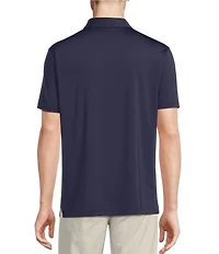 Cremieux Blue Label Performance Stretch Solid Short Sleeve Polo Shirt