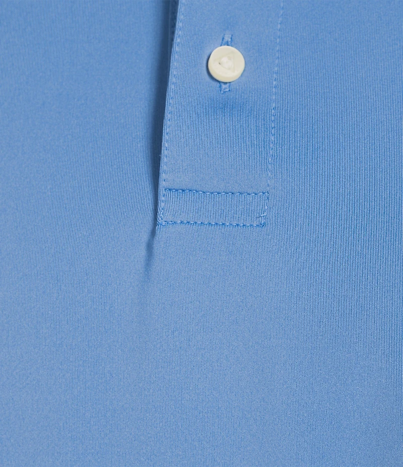 Cremieux Blue Label Performance Stretch Solid Short Sleeve Polo Shirt