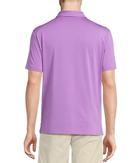 Cremieux Blue Label Performance Stretch Solid Short Sleeve Polo Shirt