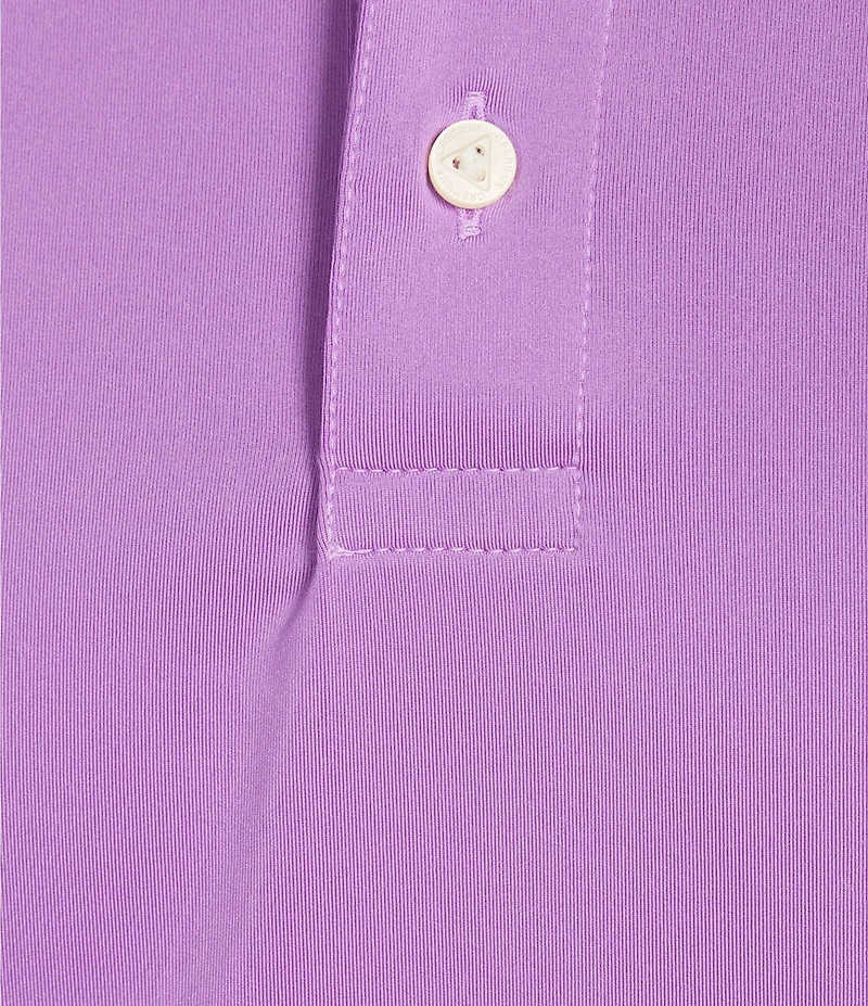 Cremieux Blue Label Performance Stretch Solid Short Sleeve Polo Shirt
