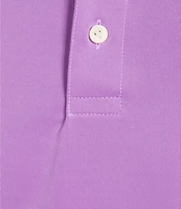 Cremieux Blue Label Performance Stretch Solid Short Sleeve Polo Shirt
