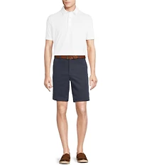 Cremieux Blue Label Performance Stretch Solid Short Sleeve Polo Shirt