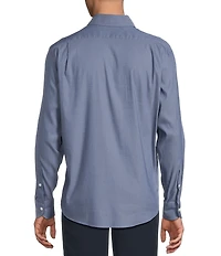 Cremieux Blue Label Performance Stretch Solid Twill Long Sleeve Woven Shirt