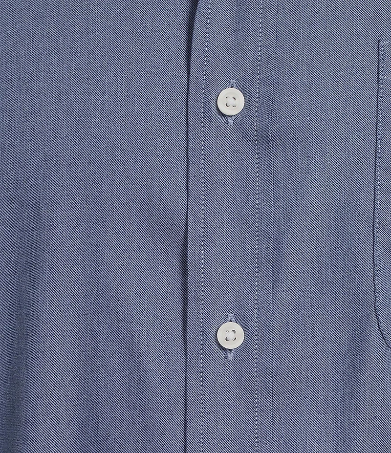 Cremieux Blue Label Performance Stretch Solid Twill Long Sleeve Woven Shirt