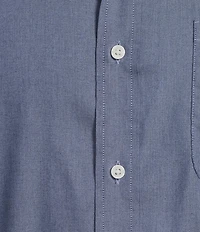 Cremieux Blue Label Performance Stretch Solid Twill Long Sleeve Woven Shirt