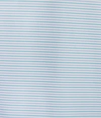 Cremieux Blue Label Performance Stretch Stripe Pattern Short Sleeve Polo Shirt