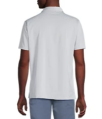Cremieux Blue Label Performance Stretch Stripe Short Sleeve Polo Shirt