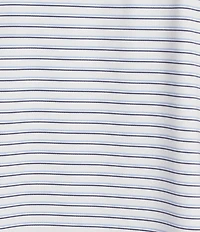Cremieux Blue Label Performance Stretch Striped Short Sleeve Polo Shirt