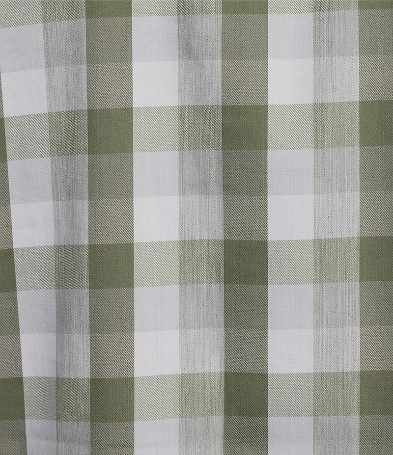 Cremieux Blue Label Performance Stretch Twill Plaid Long Sleeve Woven Shirt