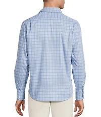 Cremieux Blue Label Plaid BRRR Oxford Long Sleeve Woven Shirt
