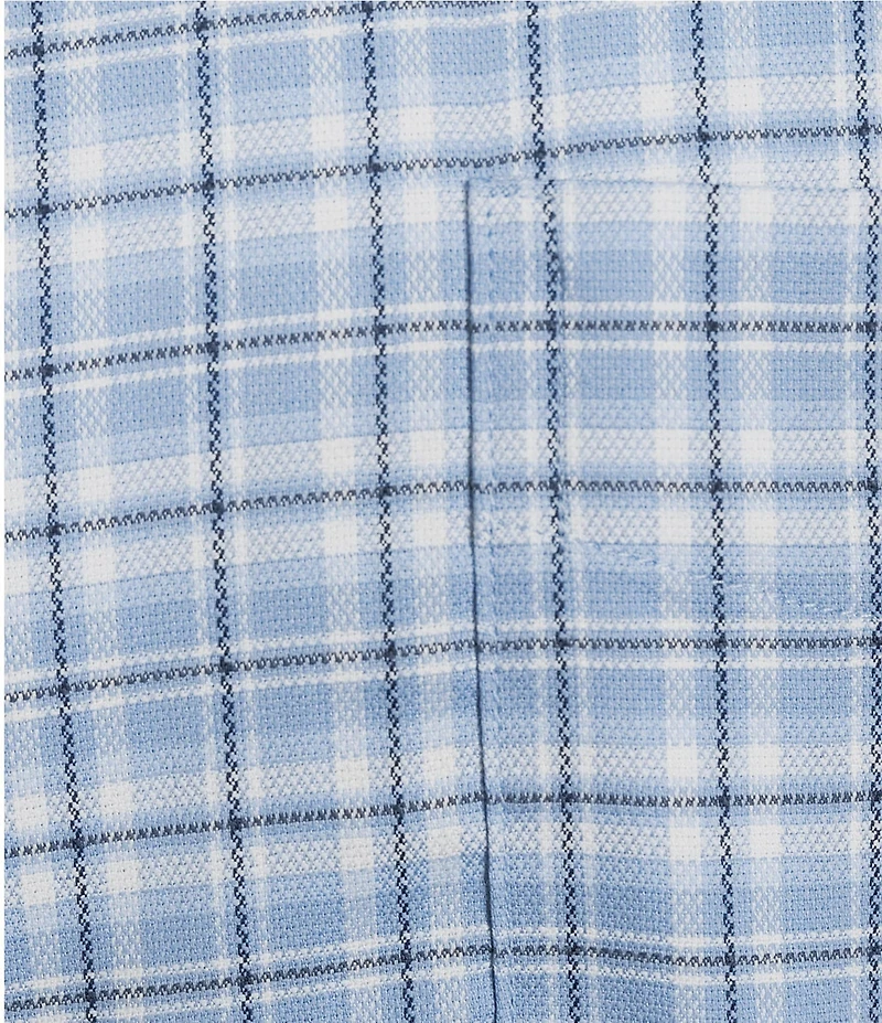 Cremieux Blue Label Plaid BRRR Oxford Long Sleeve Woven Shirt