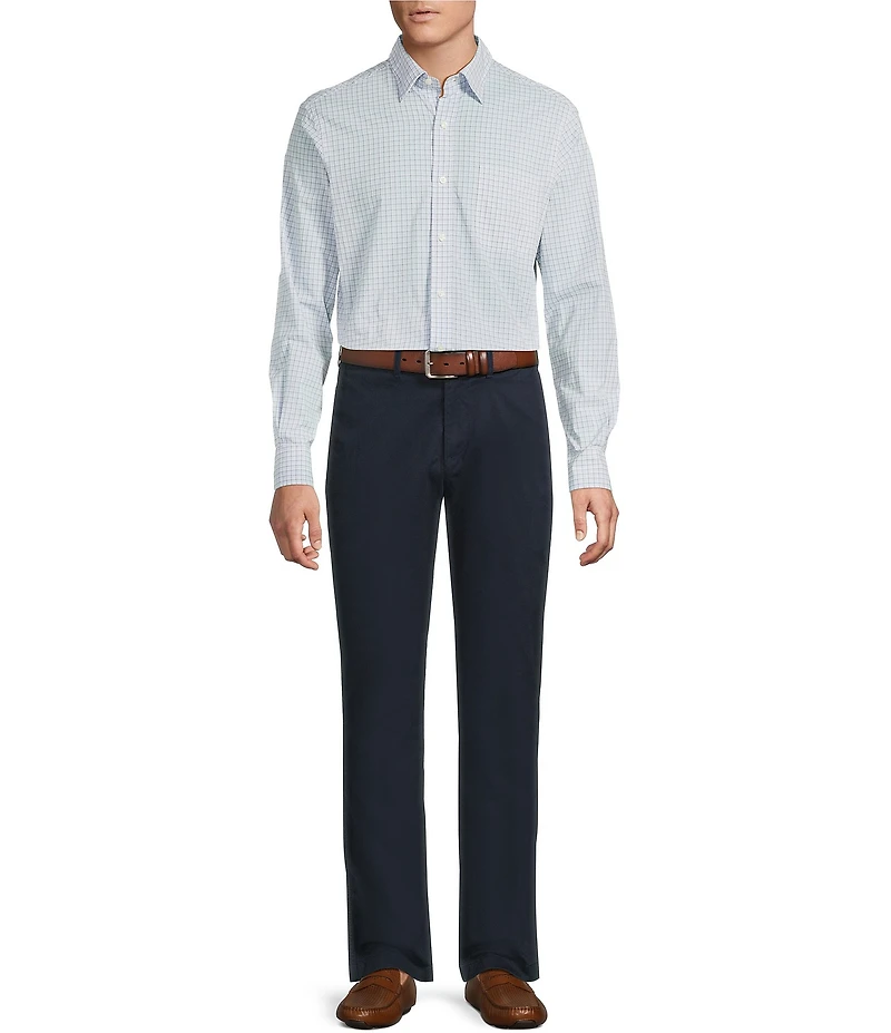 Cremieux Blue Label Plaid Comfort Stretch Long Sleeve Woven Shirt