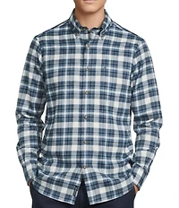 Cremieux Blue Label Plaid Flannel Long Sleeve Woven Shirt