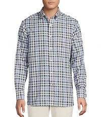 Cremieux Blue Label Plaid Long Sleeve Woven Shirt