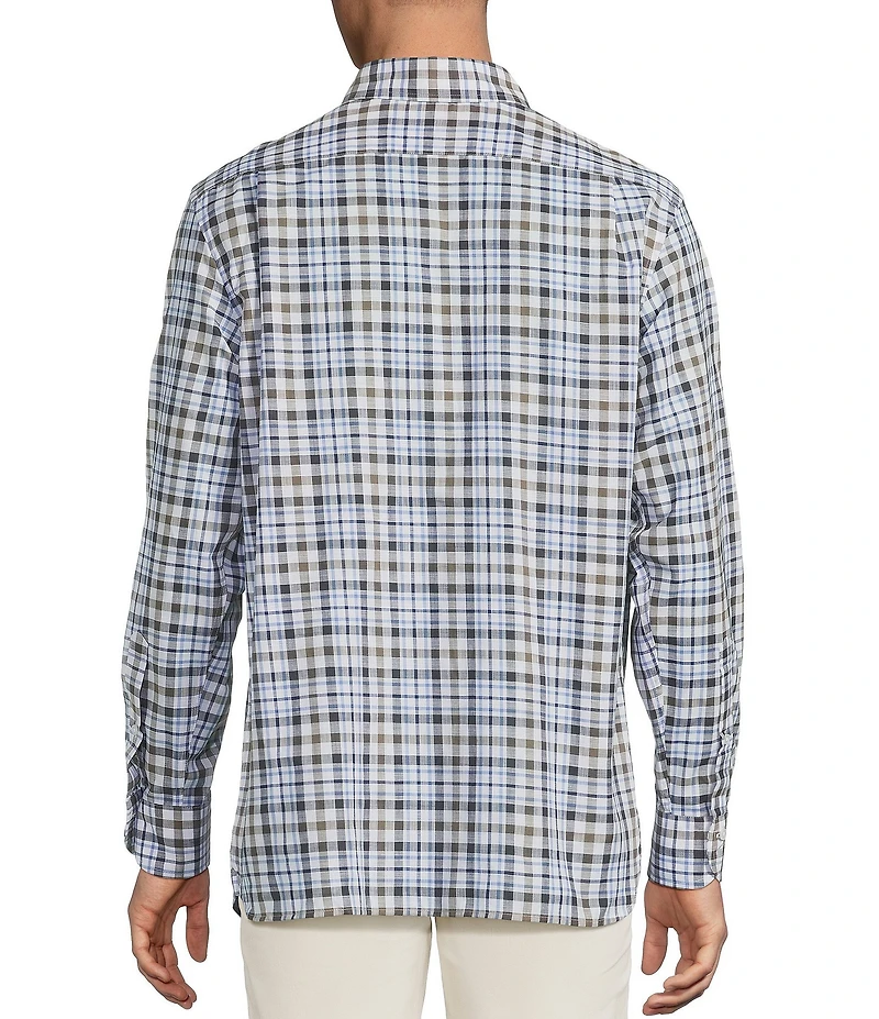 Cremieux Blue Label Plaid Long Sleeve Woven Shirt