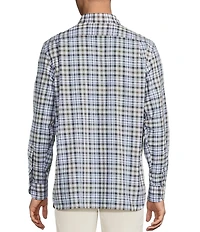 Cremieux Blue Label Plaid Long Sleeve Woven Shirt