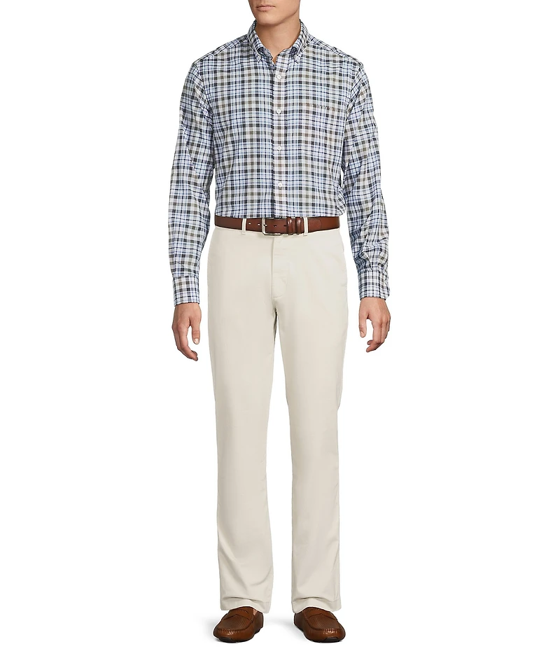 Cremieux Blue Label Plaid Long Sleeve Woven Shirt