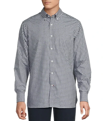 Cremieux Blue Label Plaid Long Sleeve Woven Shirt