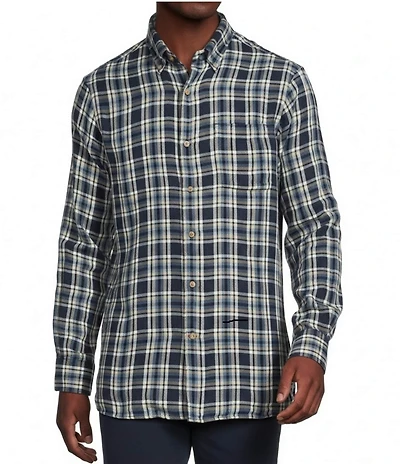 Cremieux Blue Label Plaid Long Sleeve Woven Shirt