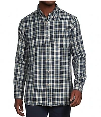 Cremieux Blue Label Plaid Long Sleeve Woven Shirt