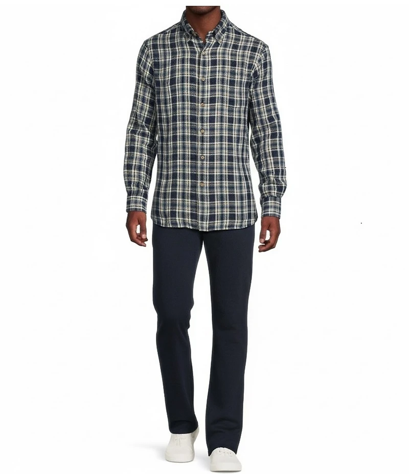 Cremieux Blue Label Plaid Long Sleeve Woven Shirt