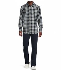 Cremieux Blue Label Plaid Long Sleeve Woven Shirt