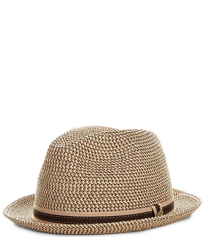 Cremieux Blue Label Polybraid Fedora Hat