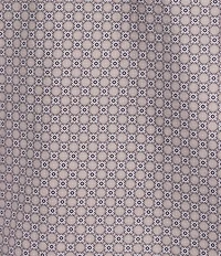 Cremieux Blue Label Poplin Floral Geometric Print Short Sleeve Woven Shirt