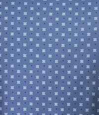 Cremieux Blue Label Printed Interlock Short Sleeve Polo Shirt