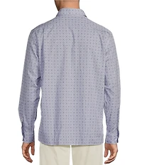 Cremieux Blue Label Provence Collection Floral Geometric Long Sleeve Woven Shirt