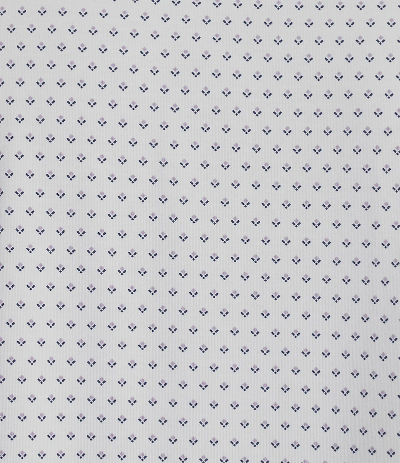 Cremieux Blue Label Provence Collection Geometric Print Short Sleeve Button Front Shirt