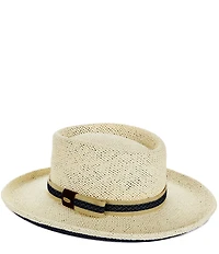 Cremieux Blue Label Provence Collection Straw Boater Hat
