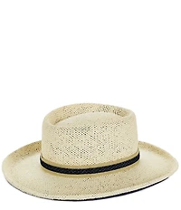 Cremieux Blue Label Provence Collection Straw Boater Hat