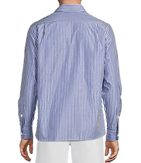Cremieux Blue Label Provence Collection Stripe Long Sleeve Woven Shirt