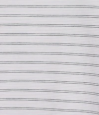 Cremieux Blue Label Provence Collection Stripe Pattern Short Sleeve Polo Shirt