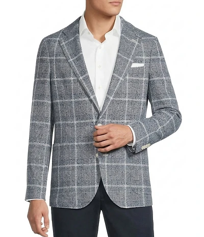 Cremieux Blue Label Provence Collection Windowpane Blazer